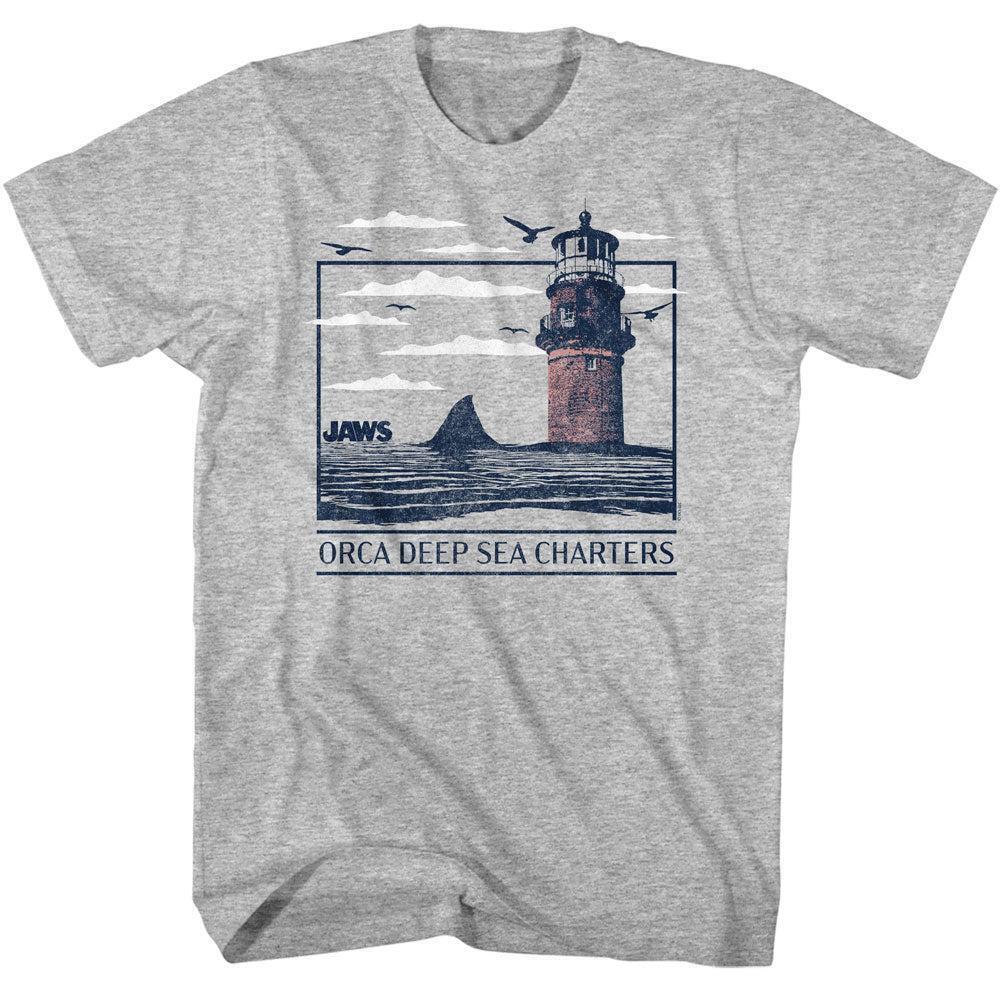 Jaws Orca Deep Sea Charter T Shirt